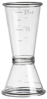 Jigger Enkele Dubbele Shot Cocktail Wijn Korte Drink Meten Cup S / L Bar Party Blauw