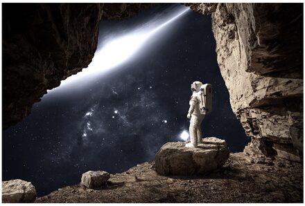 Jigsaw Puzzle 1000 Piece Puzzle Set Adult And Child Funny Space Astronaut Pattern Puzzle Educational Toys For Children 75X50CM