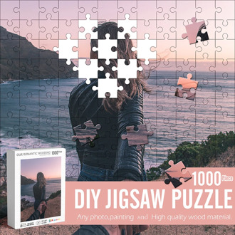 Jigsaw Puzzle 1000 Pieces 70x50cm Assembling Picture Wooden Puzzle For Adults Educational Toys Puzzles Pare Adultos Customize