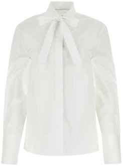Jil Sander Elegante Witte Poplin Overhemd Jil Sander , White , Dames - M,S,Xs