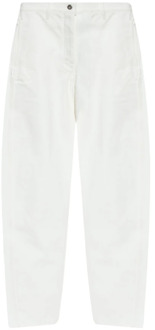 Jil Sander High-rise jeans Jil Sander , White , Dames - W25,W26,W27