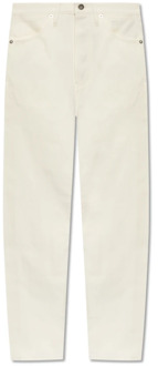 Jil Sander High-waisted jeans Jil Sander , White , Dames - W28,W27,W25