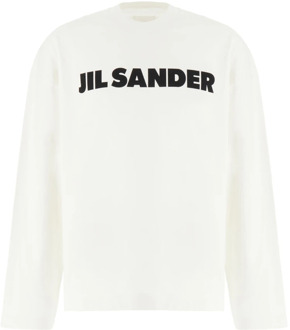 Jil Sander Long Sleeve Tops Jil Sander , White , Heren - Xl,L,M,S,Xs