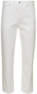 Jil Sander Premium Witte Straight Jeans voor Heren Jil Sander , White , Heren - W31,W34,W32