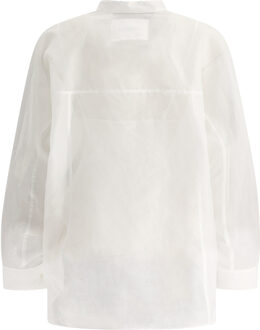 Jil Sander Shirt met Onderrok Wit - EU 38 / UK 10