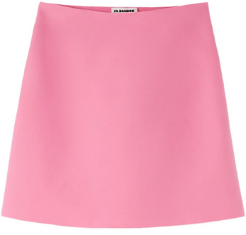 Jil Sander Short Skirts Jil Sander , Pink , Dames - Xl,L,Xs