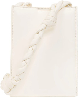 Jil Sander Shoulder bag with logo Jil Sander , White , Dames - ONE Size