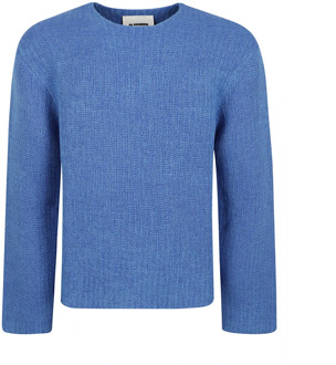Jil Sander Stijlvolle Sweaters voor Vrouwen Jil Sander , Blue , Heren - L,M