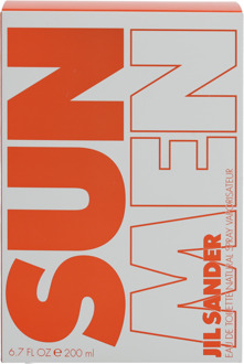 Jil Sander Sun 200 ml - Eau de Toilette - Herenparfum