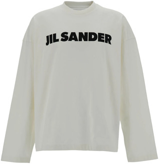 Jil Sander Sweatshirts Jil Sander , White , Heren - Xl,L,M,S