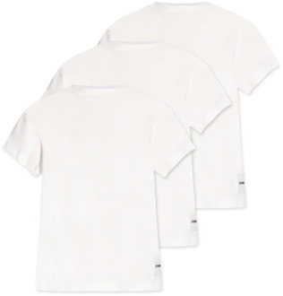 Jil Sander T-shirt 3-pack Jil Sander , White , Dames - L,M,S,Xs