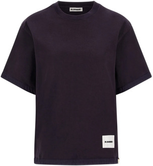 Jil Sander T-Shirt, Klassieke Stijl Jil Sander , Purple , Dames - L,M,S