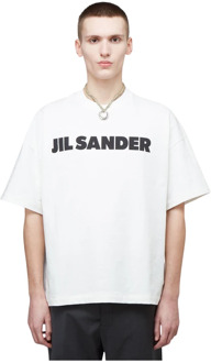 Jil Sander T-Shirts Jil Sander , Beige , Heren - 2Xl,Xl,L,M,S,Xs
