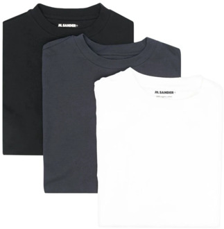 Jil Sander T-Shirts Jil Sander , Multicolor , Heren - M,S