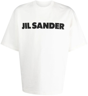 Jil Sander T-Shirts Jil Sander , White , Heren - 2Xl,Xl,L,M