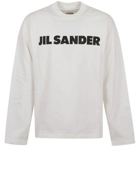 Jil Sander T-Shirts Jil Sander , White , Heren - L,M,S