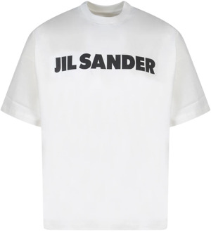 Jil Sander T-Shirts Jil Sander , White , Heren - Xl,L,M,S,Xs