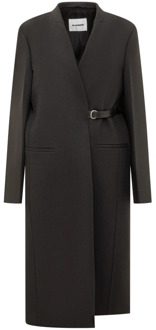 Jil Sander Waterdichte Trenchcoats Jil Sander , Black , Dames - M