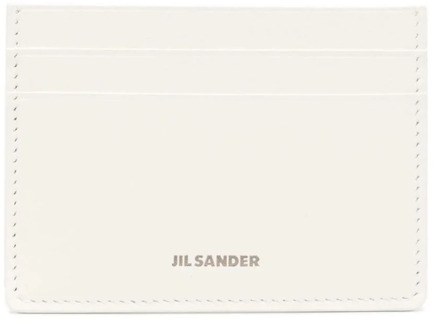 Jil Sander Witte Paspoorthouder Jil Sander , White , Heren - ONE Size