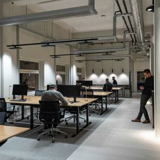 Jilly 230V 15W oval wide 840 zwart/zwart zwart, zwart