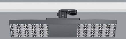 Jilly 230V BT 15W oval wide 840 black/zilver zwart, zilver