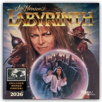 Jim Henson’s Labyrinth 2026 Wall Calendar (Includes Full-Color Poster) - Browntrout - Jim Henson Company
