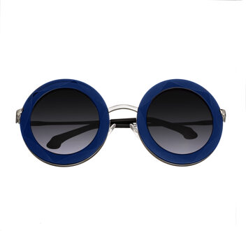 Jimi Handgemaakt in Italië zonnebril Navy