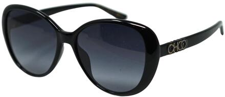 Jimmy Choo Amira/S 0807 90 Black Sunglasses Zwart