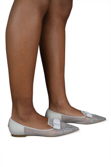 Jimmy Choo Ballerina's GALA Wit - maat
