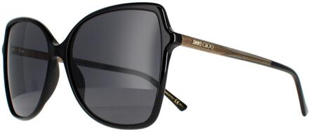 Jimmy Choo Butterfly Dames Black Gray Blue Fede/S Zwart