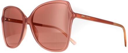 Jimmy Choo Butterfly Dames Naakt Burgundy Fede/s Beige