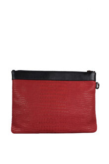 Jimmy Choo Derek clutch rood