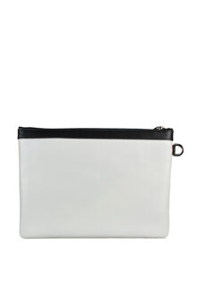Jimmy Choo Derek clutch Wit - One Size