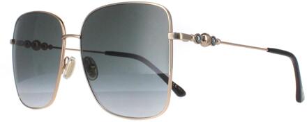Jimmy Choo HESTER/S 2M2 9O goud grijs gradiënt zonnebril - One Size