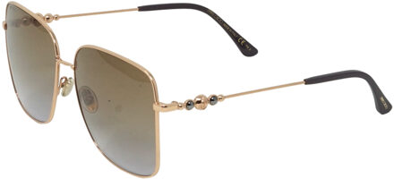 Jimmy Choo Hester V01 gouden zonnebril - maat