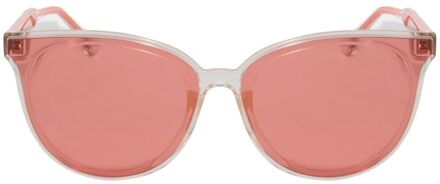 Jimmy Choo Jaime Zonnebril Roze Cat Eye Stijl - maat Koraal