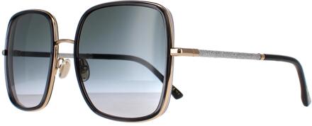 Jimmy Choo JAYLA/S 2F7 9O goudgrijs donkergrijs gradiënt zonnebril - maat