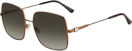 Jimmy Choo Lili J7D rosegouden zonnebril - maat Roségoud