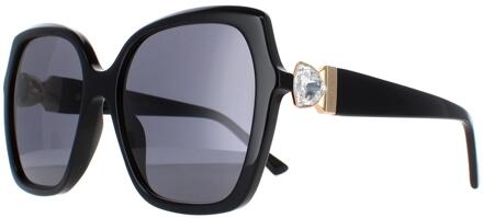 Jimmy Choo MANON/G/S 807 IR zwart grijs blauw zonnebril