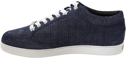 Jimmy Choo Miami Blue Denim Sneakers voor dames Zwart - EU 36