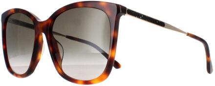 Jimmy Choo NEREA/G/S 05L HA havana bruin gradiënt zonnebril - One Size