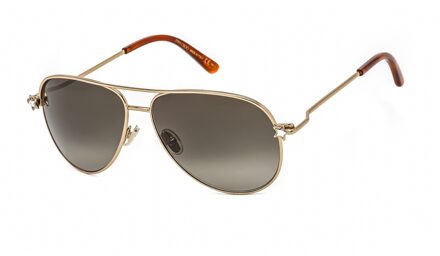 Jimmy Choo Sansa 0J5G HA Gold Sunglasses - maat Goud