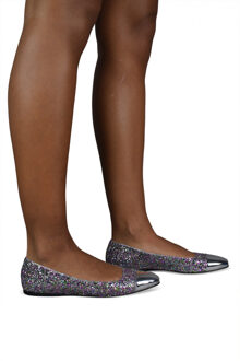 Jimmy Choo WATSON ballerina's zilver - EU 35