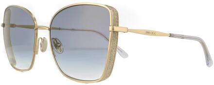 Jimmy Choo Zonnebril Alexis/S 000 1 V Roos Goud Blauw Verloop - One Size
