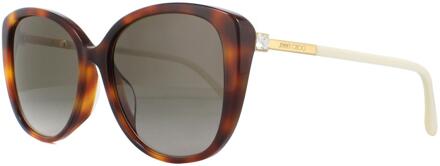 Jimmy Choo Zonnebril Aly/F/S 086 Ha Havana Bruin Bruin Verloop - maat