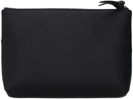 Jimmy Choo Zwarte Satijnen Clutch Tasche - One Size
