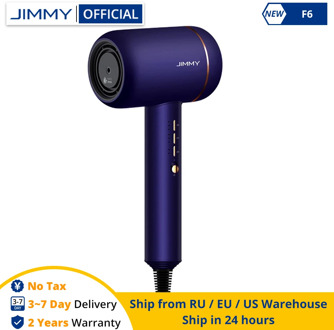 JIMMY F6 Negative Ion Hair Dryer Electric Portable 1800W Nano Water Ion Noise Reducing Professional Hair Dryer PID Heat Control
