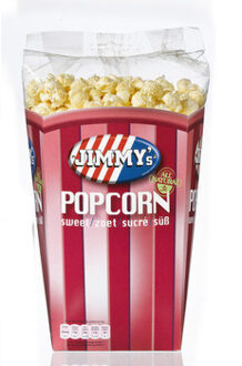 Jimmy's Popcorn Bak Zoet 150 Gram 6 Stuks