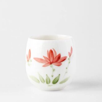 Jingdezhen Keramische Kopje Thee Reizen Wit Porselein Hand Gedrukt Koffie Melk Cup Creatieve Retro Bier Mok Kantoor Kung Fu Drinkware