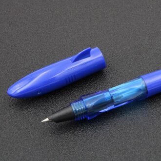 Jinhao shark Stijlvolle en kleurrijke plastic F Nib Vulpen Blauw